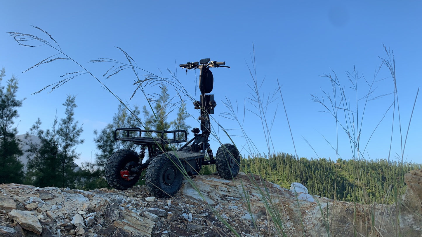 Four Wheels Electric Scooter|Escooter|Eatv|scooter|electric car|evscooter|off-road car|military car|hunting car|police car